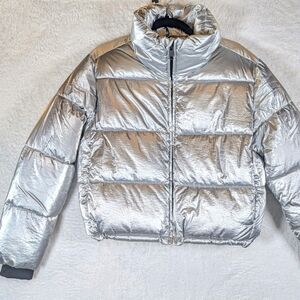 GAP Nwt Shiny Metallic Jacket